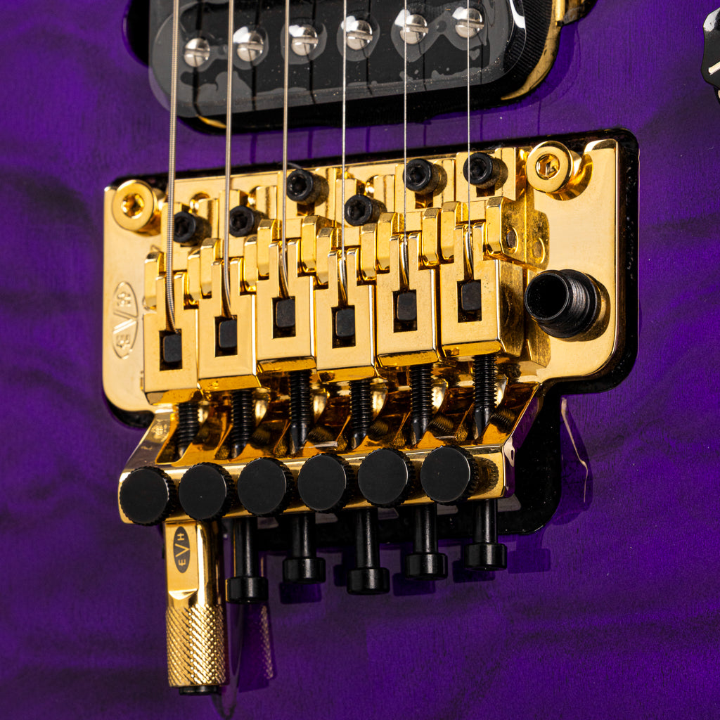 EVH Wolfgang Special Quilt Top- Purple Burst