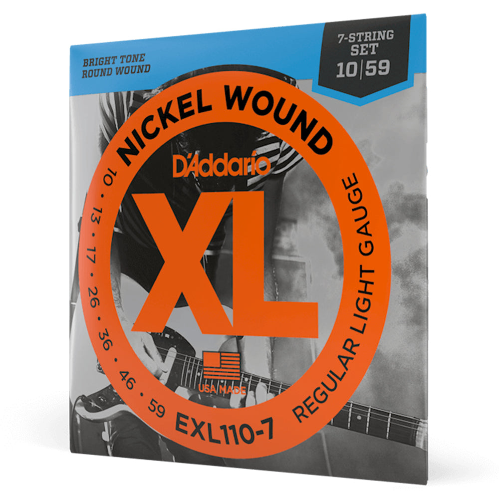 D'Addario EXL110 Nickel Wound Regular Light Electric Strings 10-46