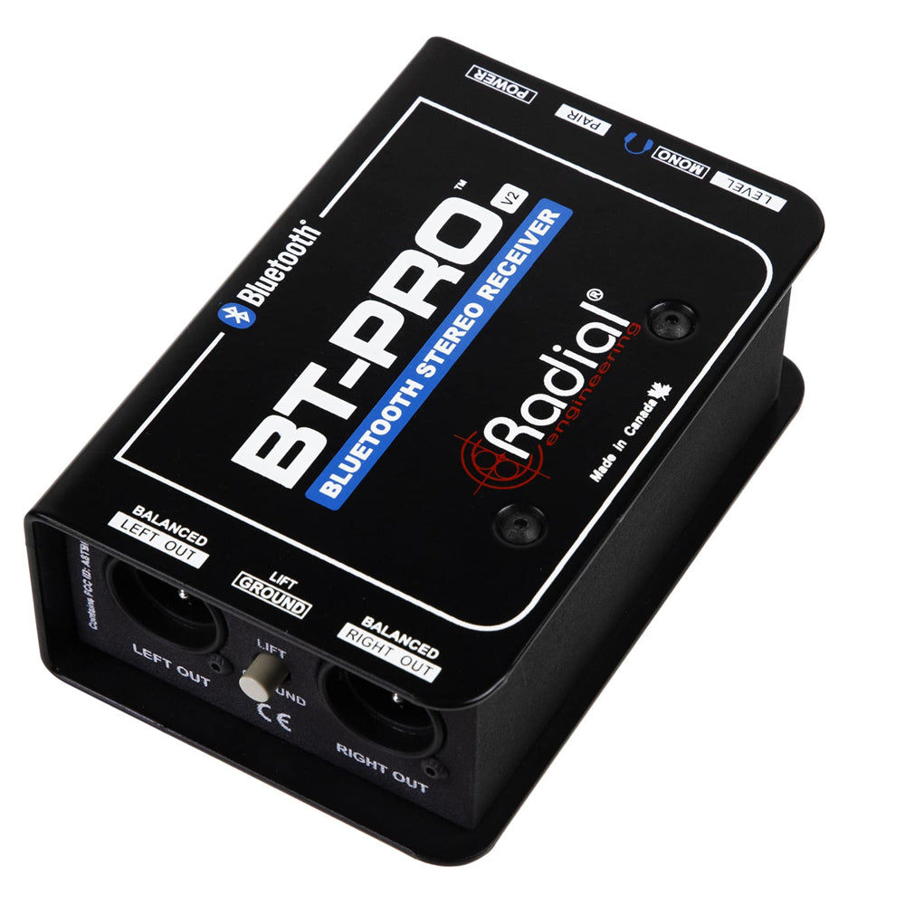 Radial BT-Pro V2 2-channel Active Direct Box and Bluetooth Receiver