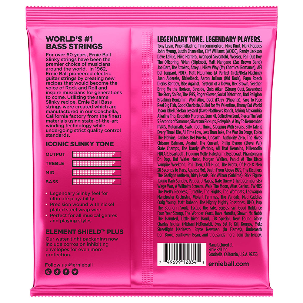 Ernie Ball 2834 Super Slinky Bass Strings - 45-100