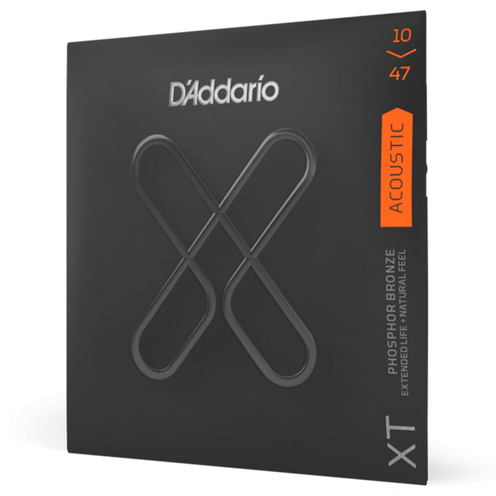 D'Addario XTAPB1047 XT Acoustic Phosphor Bronze, Extra Light 10-47