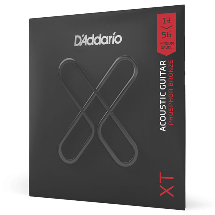 D'Addario XTAPB1356 13 - 56 Medium Phosphor Bronze Acoustic Guitar Strings