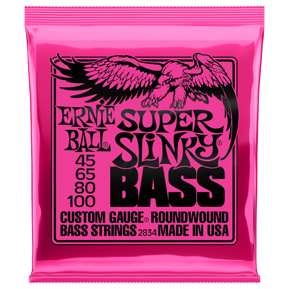 Ernie Ball 2834 Super Slinky Bass Strings - 45-100