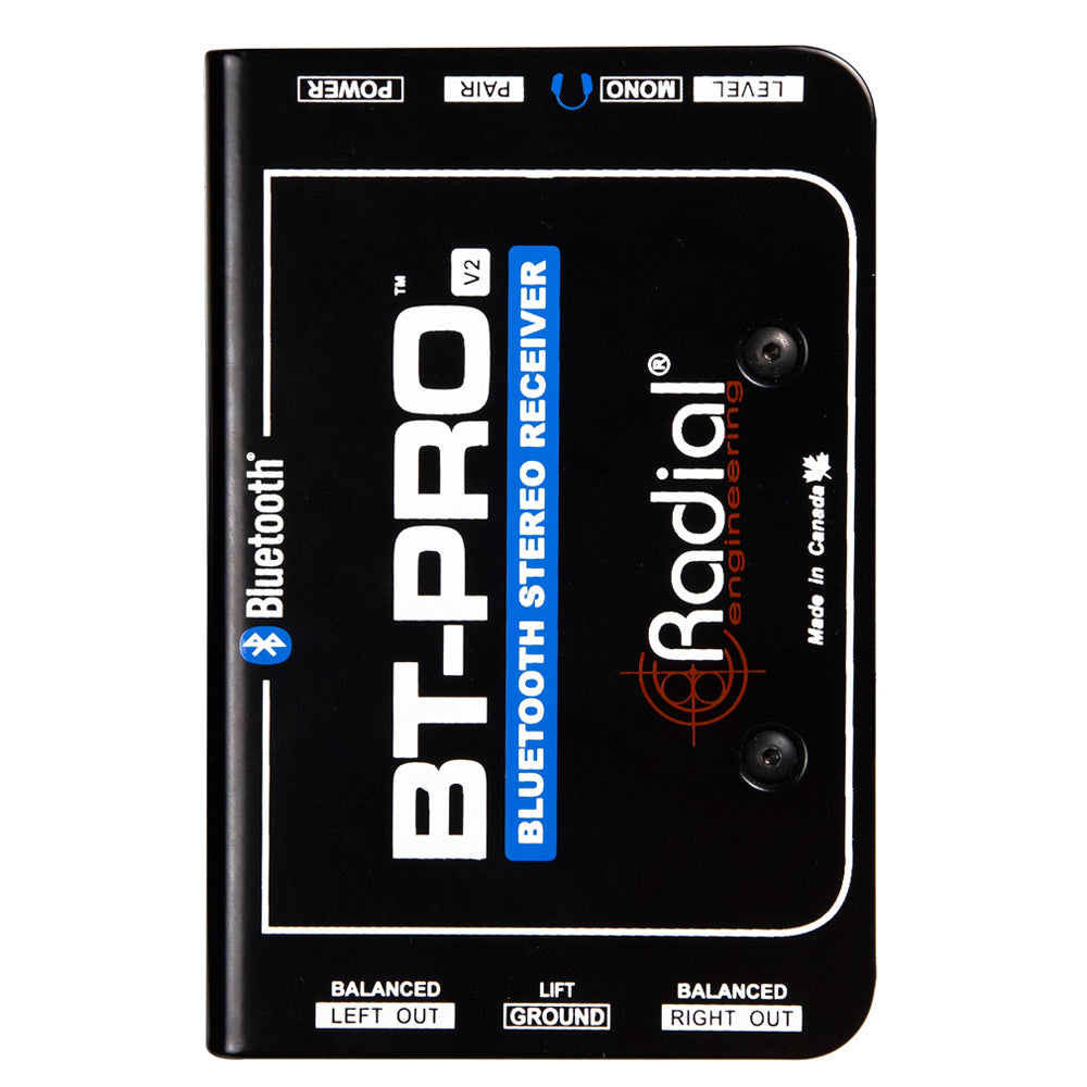 Radial BT-Pro V2 2-channel Active Direct Box and Bluetooth Receiver