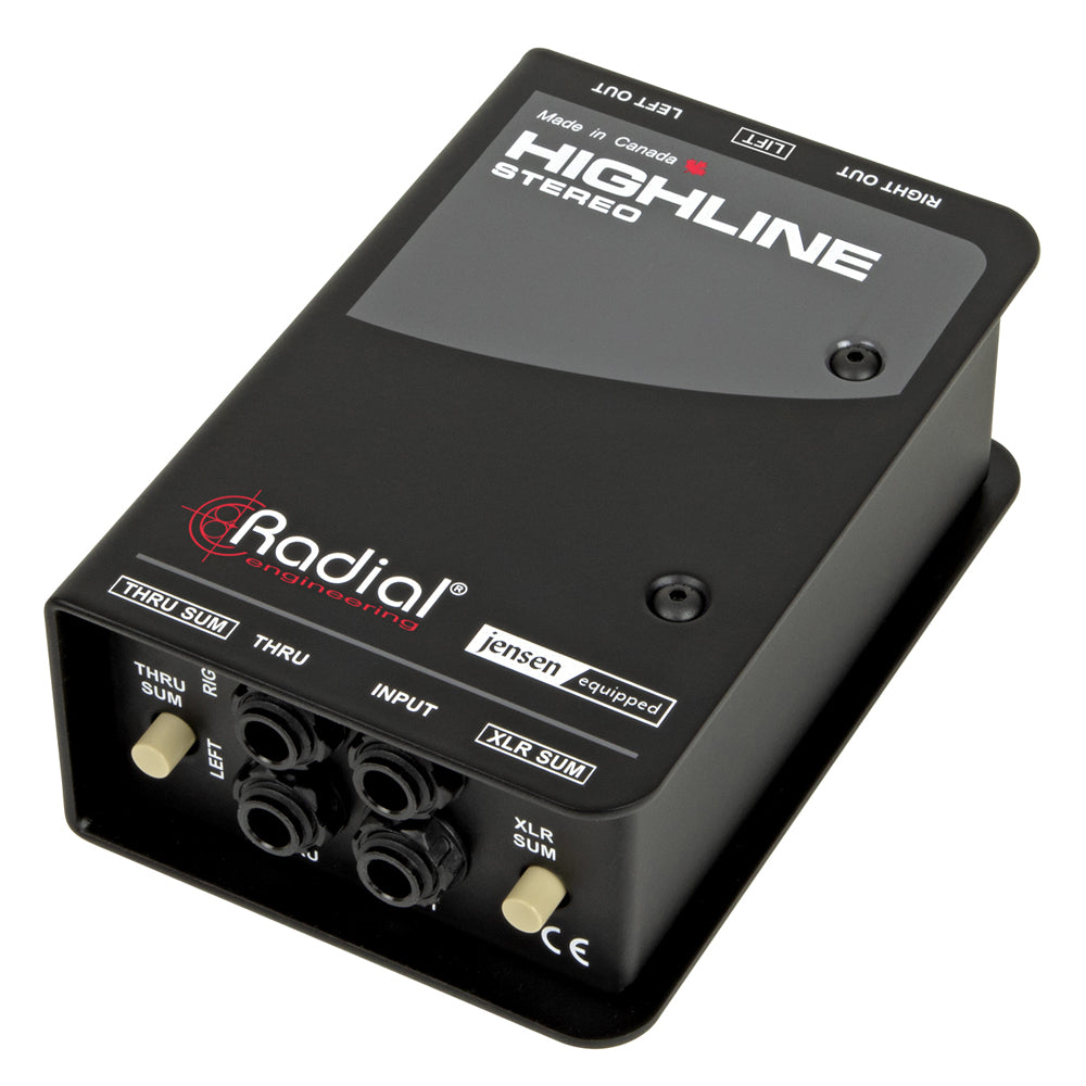 Radial Highline Stereo Passive Line Isolator