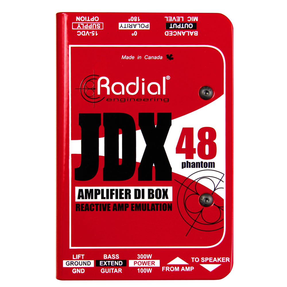 Radial JDX 48 Reactor Guitar Amp Direct Box