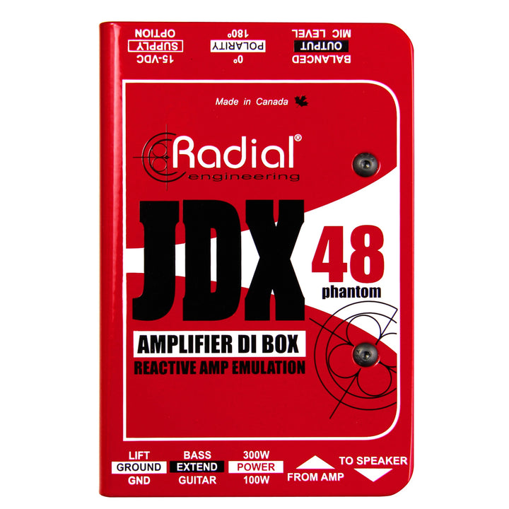 Radial JDX 48 Reactor Guitar Amp Direct Box