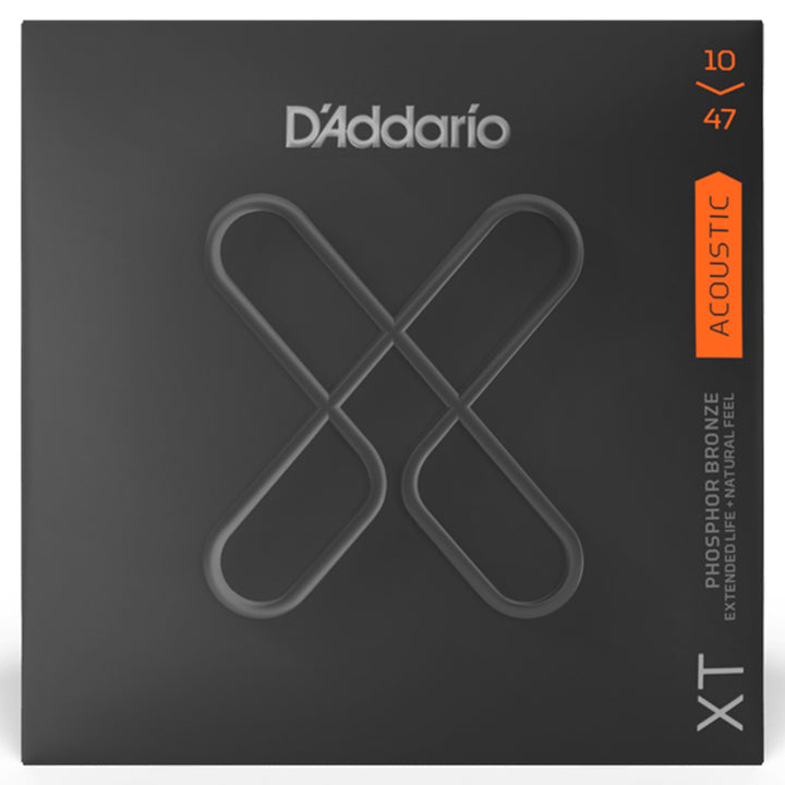 D'Addario XTAPB1047 XT Acoustic Phosphor Bronze, Extra Light 10-47