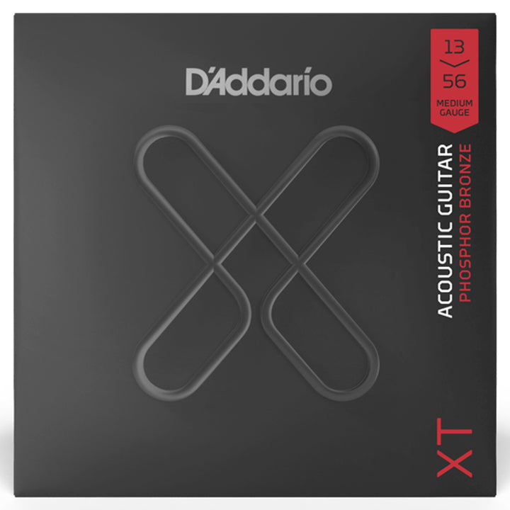 D'Addario XTAPB1356 13 - 56 Medium Phosphor Bronze Acoustic Guitar Strings