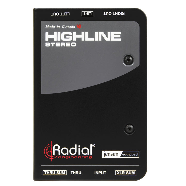 Radial Highline Stereo Passive Line Isolator