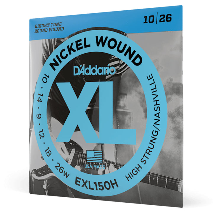 D'Addario EXL150H High-Strung Guitar Strings 10-25