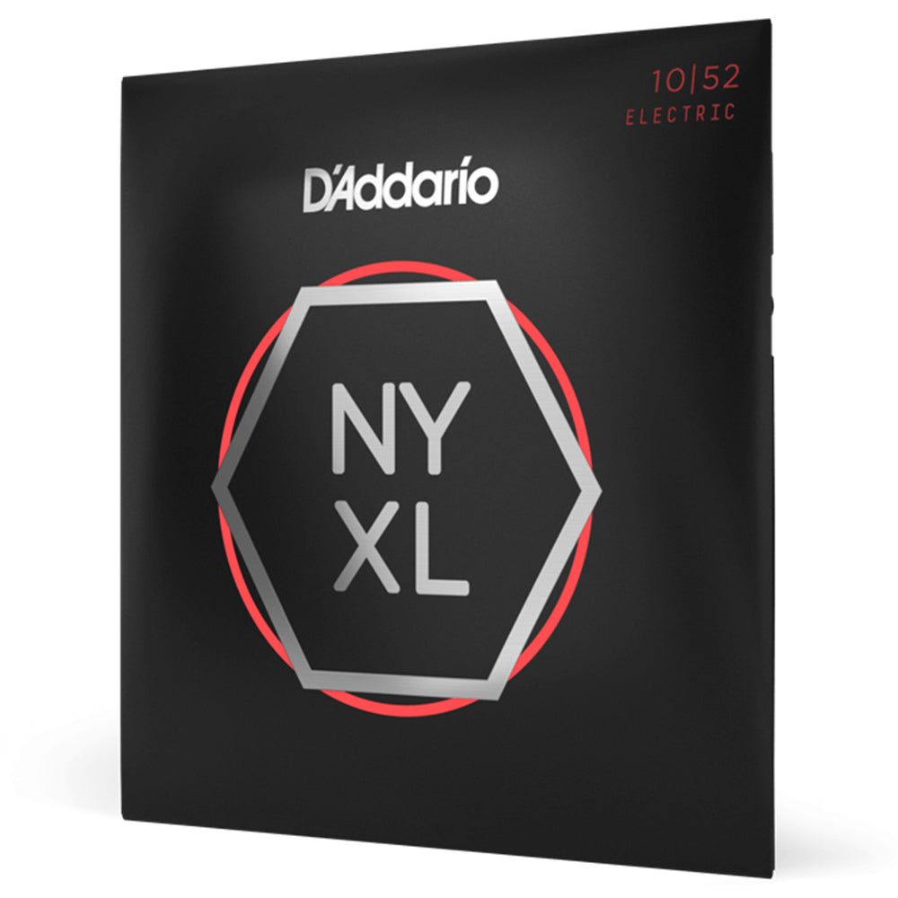 D'Addario NYXL1052 Nickel Wound Light Top/Heavy Bottom Electric Strings 10-52