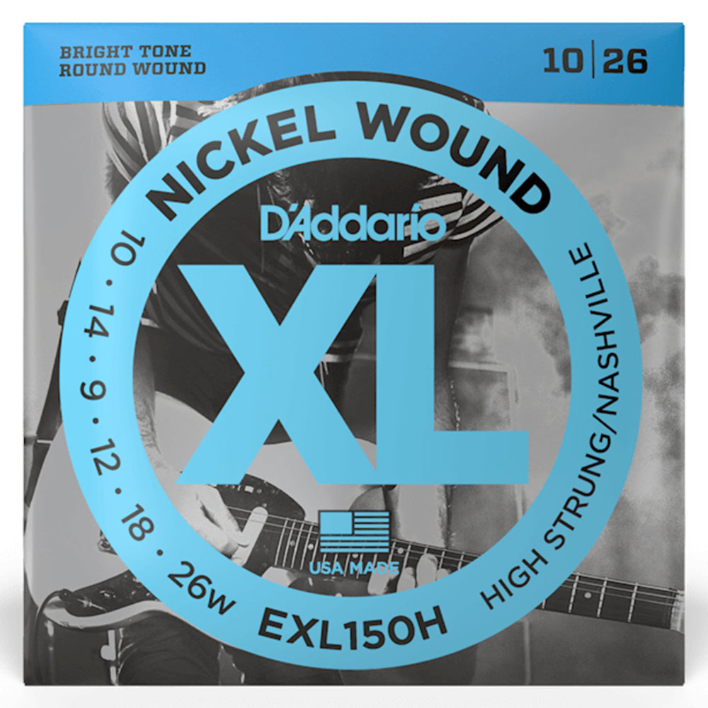 D'Addario EXL150H High-Strung Guitar Strings 10-25