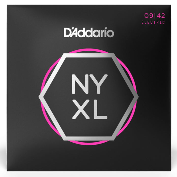 D'Addario NYXL0942 Nickel Wound Super Light Electric Strings 9-42