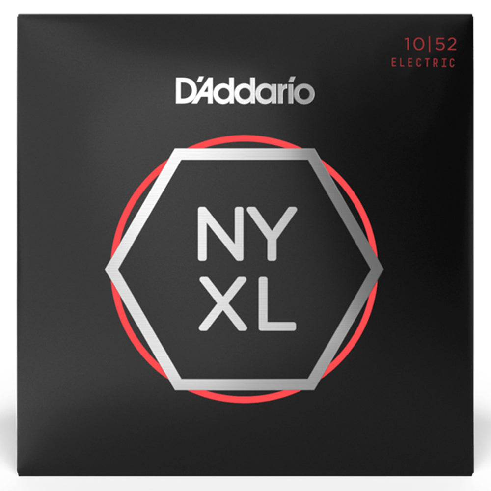 D'Addario NYXL1052 Nickel Wound Light Top/Heavy Bottom Electric Strings 10-52