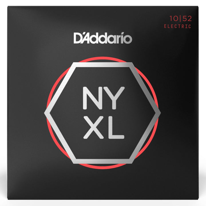 D'Addario NYXL1052 Nickel Wound Light Top/Heavy Bottom Electric Strings 10-52