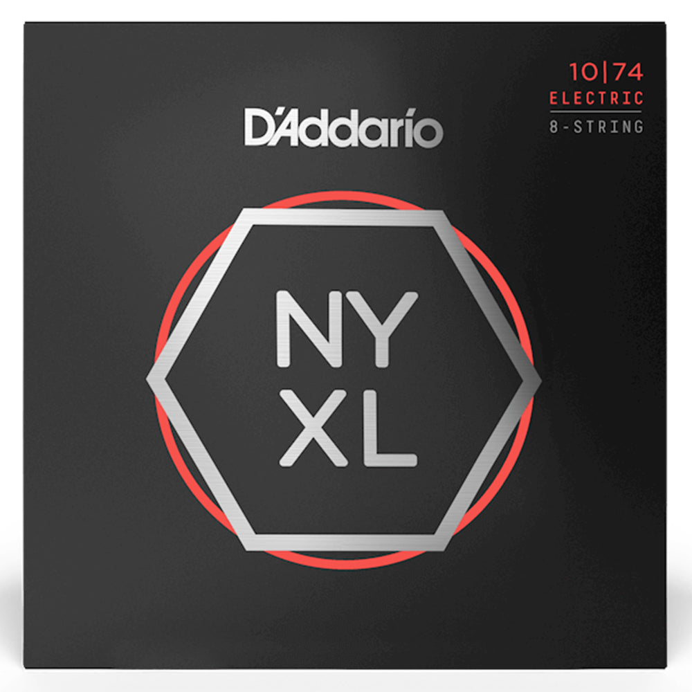 D'Addario NYXL1074 Nickel Wound 8-String Electric Set