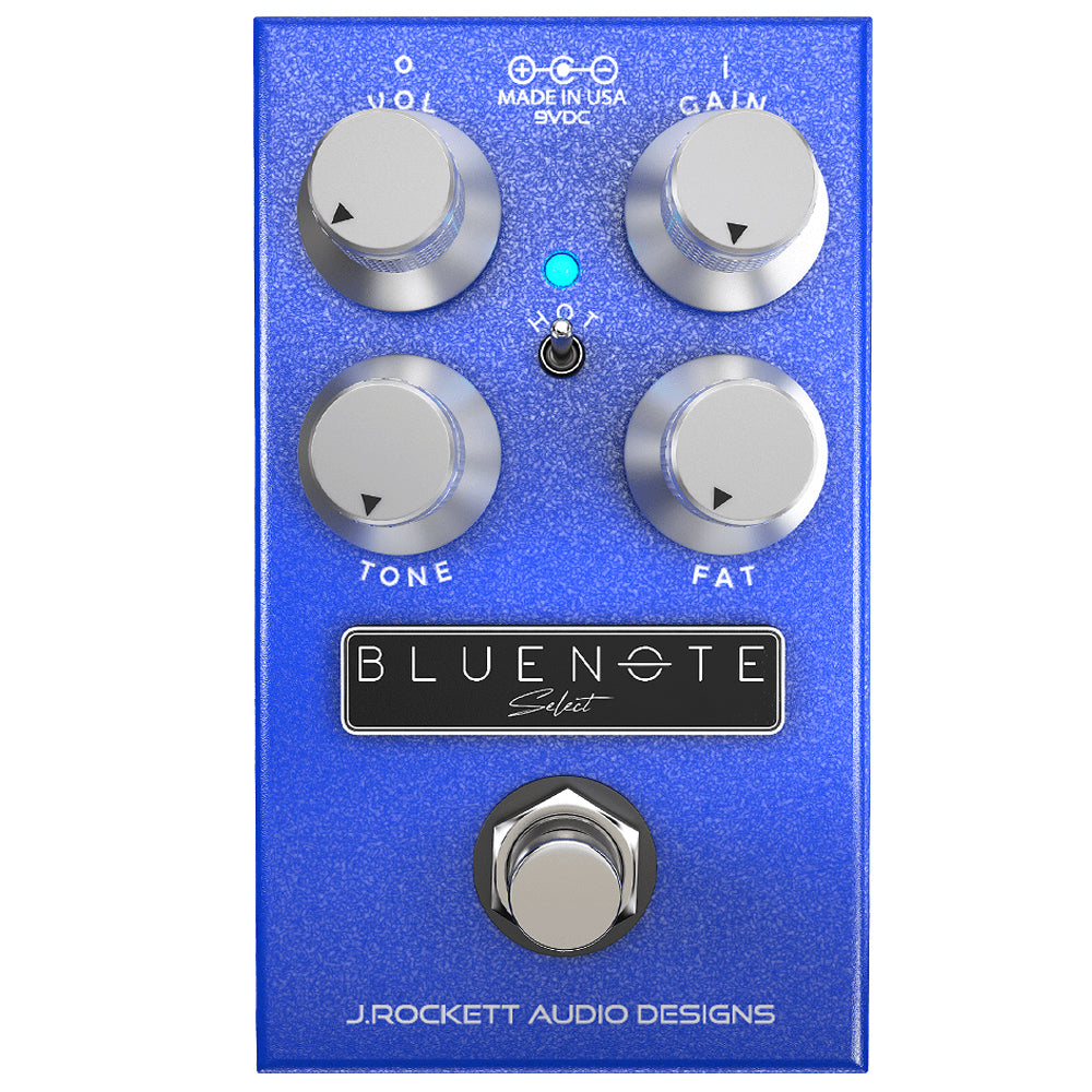 J. Rockett Audio Designs Blue Note Select Boost/Overdrive Pedal