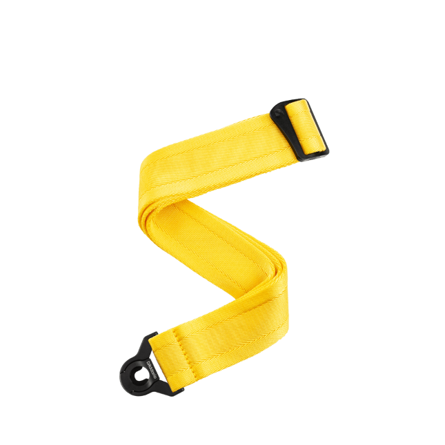 D'Addario Auto Lock Guitar Strap, Mellow Yellow