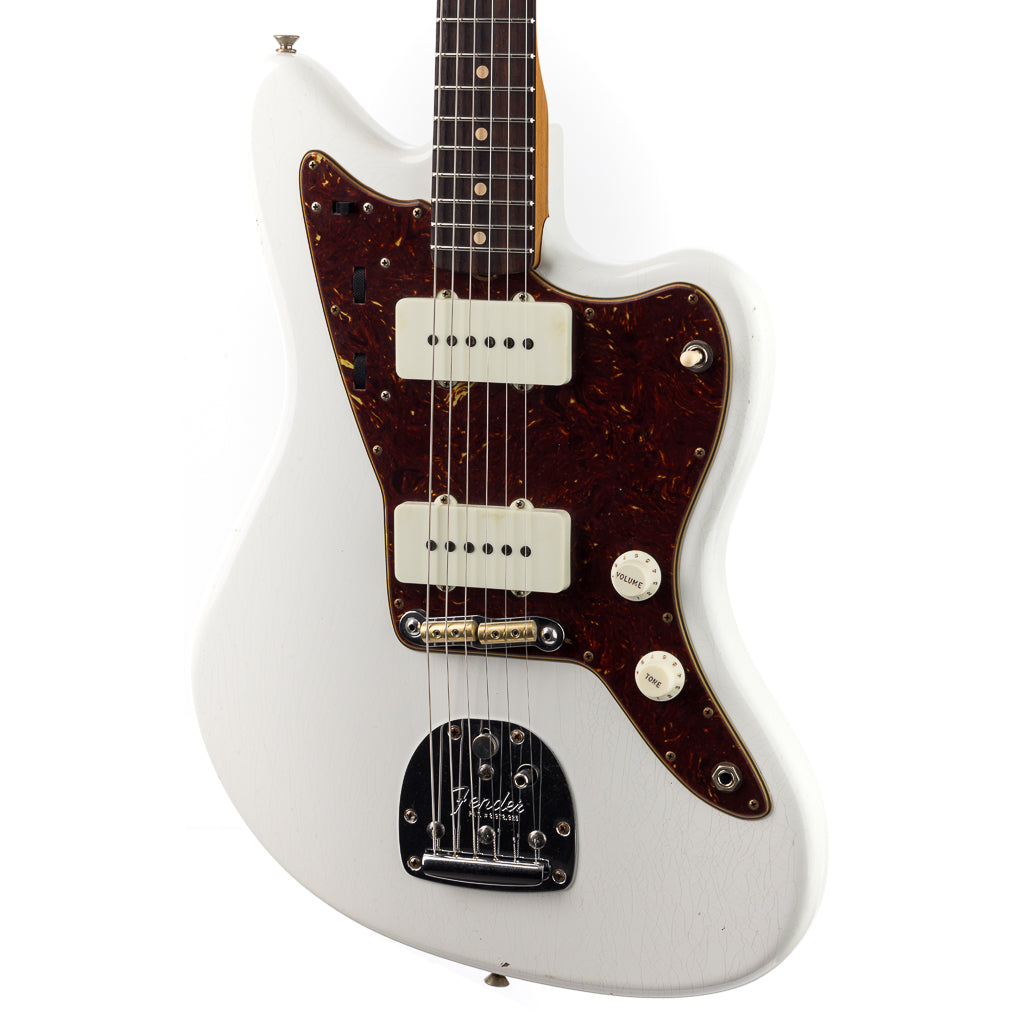 Fender Custom Shop '62 Jazzmaster Journeyman Relic - Olympic White (386)