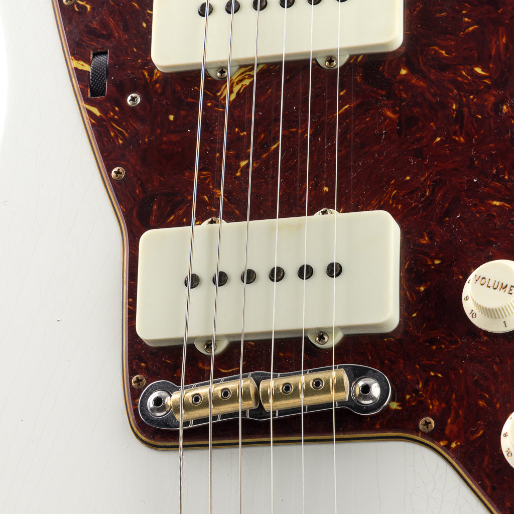 Fender Custom Shop '62 Jazzmaster Journeyman Relic - Olympic White (386)