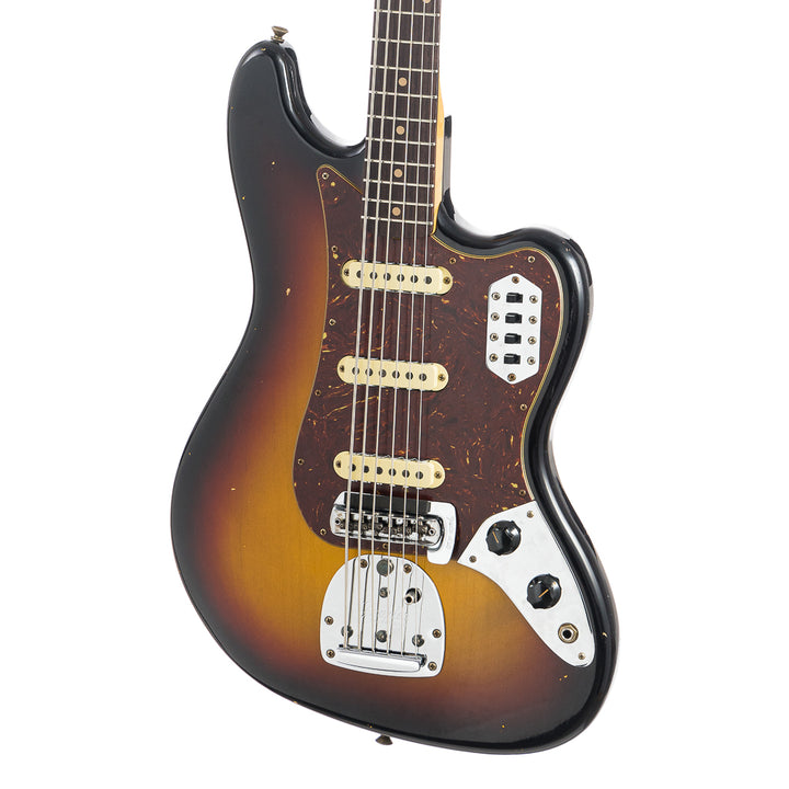 Fender Custom Shop Bass VI Journeyman Relic - Aged 3-Color Sunburst (060)