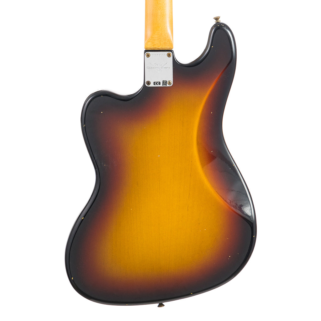 Fender Custom Shop Bass VI Journeyman Relic - Aged 3-Color Sunburst (060)