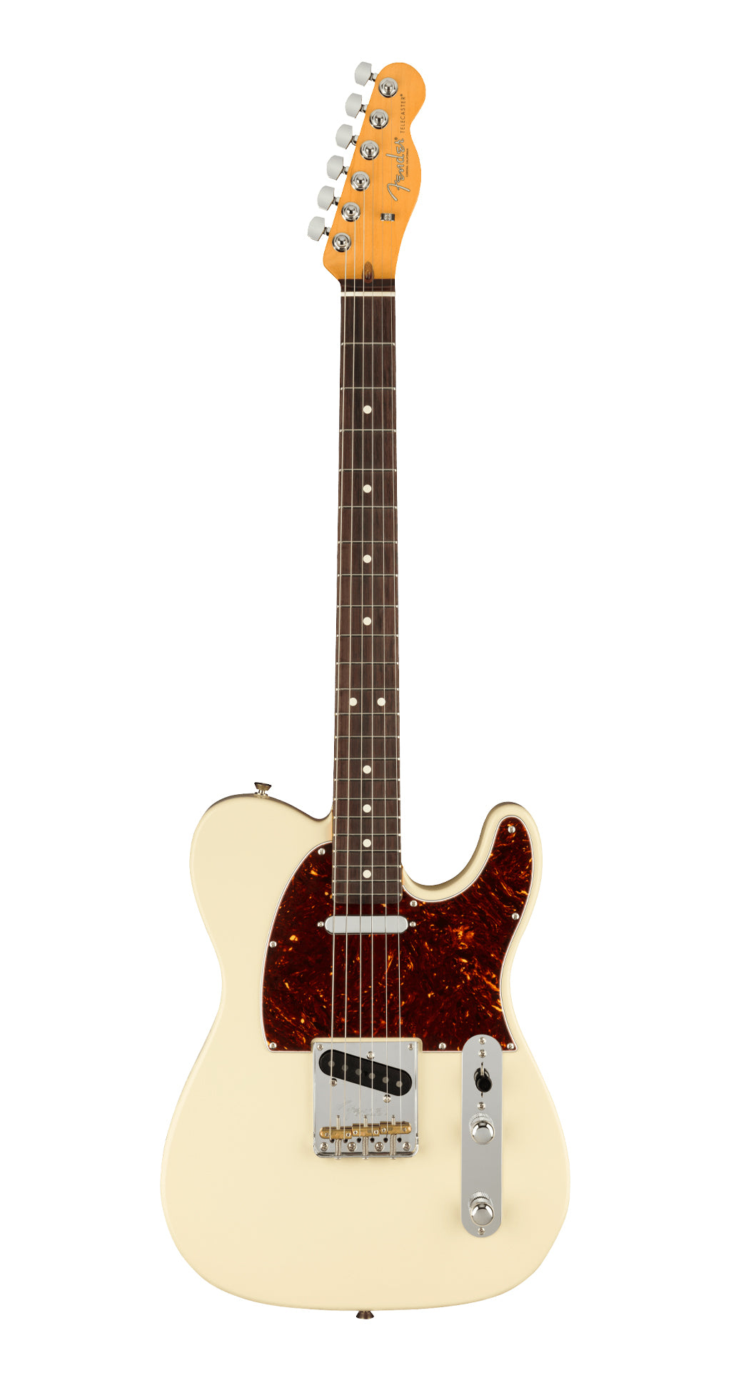 Fender American Professional II Telecaster, Rosewood Fingerboard, Olympic White (955)