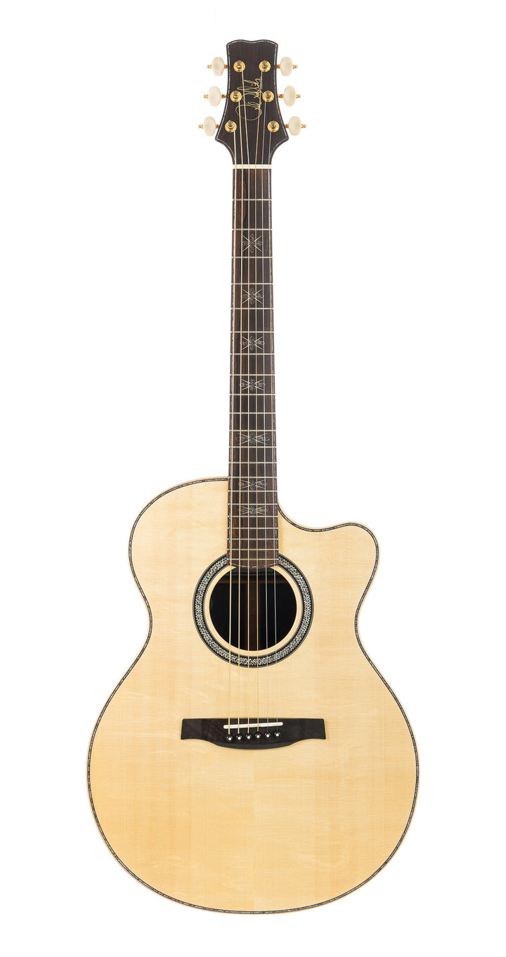 PRS Collection Series VII #126 Angelus Cutaway Acoustic, Brazilian Rosewood - Natural (111)