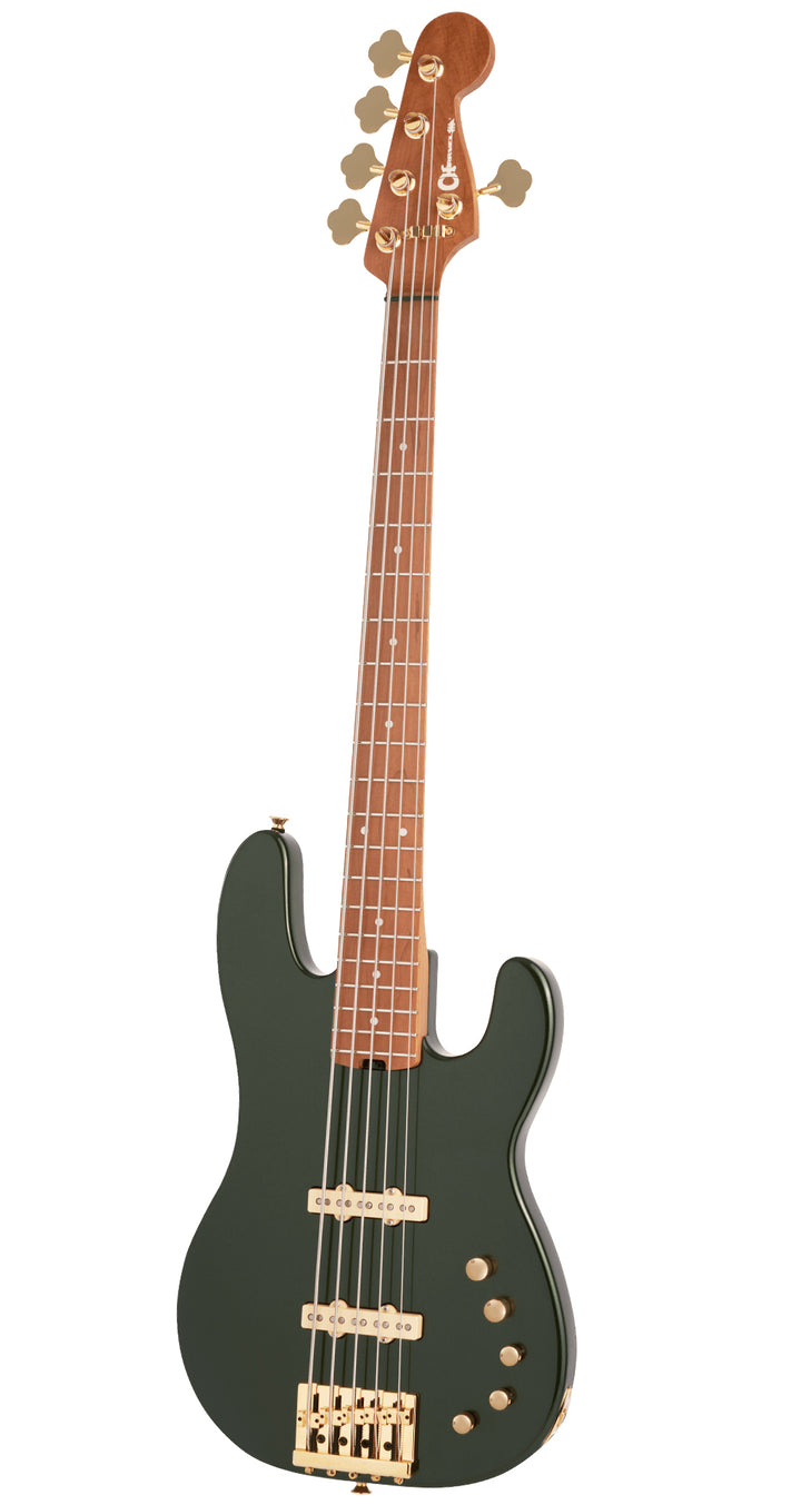 Charvel Pro-Mod San Dimas Bass JJ V - Lambo Green Metallic