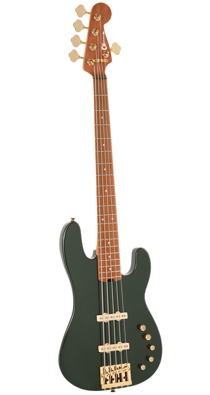 Charvel Pro-Mod San Dimas Bass JJ V - Lambo Green Metallic