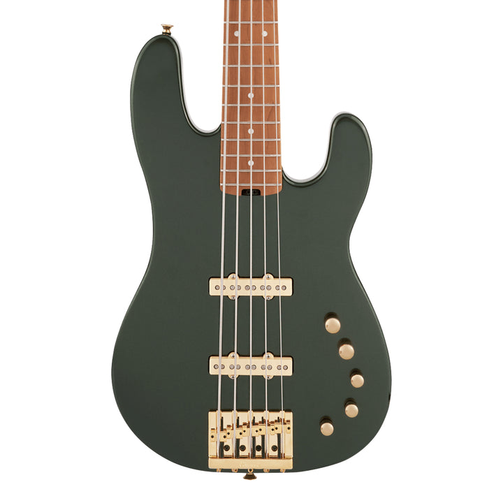 Charvel Pro-Mod San Dimas Bass JJ V - Lambo Green Metallic