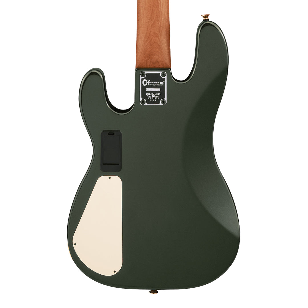 Charvel Pro-Mod San Dimas Bass JJ V - Lambo Green Metallic