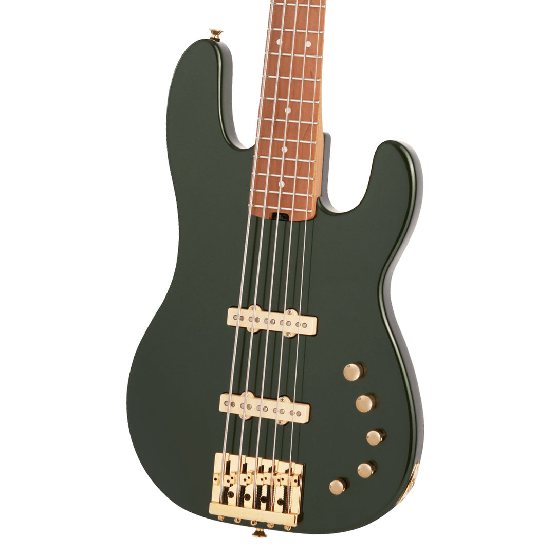 Charvel Pro-Mod San Dimas Bass JJ V - Lambo Green Metallic