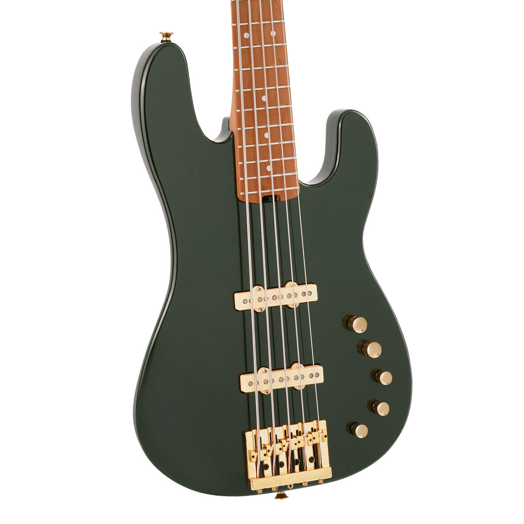 Charvel Pro-Mod San Dimas Bass JJ V - Lambo Green Metallic
