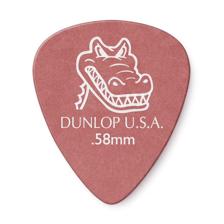 Dunlop Gator Grip Guitar Pick .58mm - 12 Pack