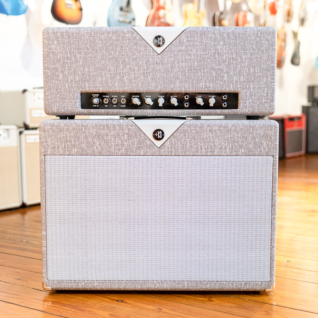 Divided By 13 FTR 37 Head & 2x12F Cab w Alnico Blue - Fawn Slub & Egg Shell