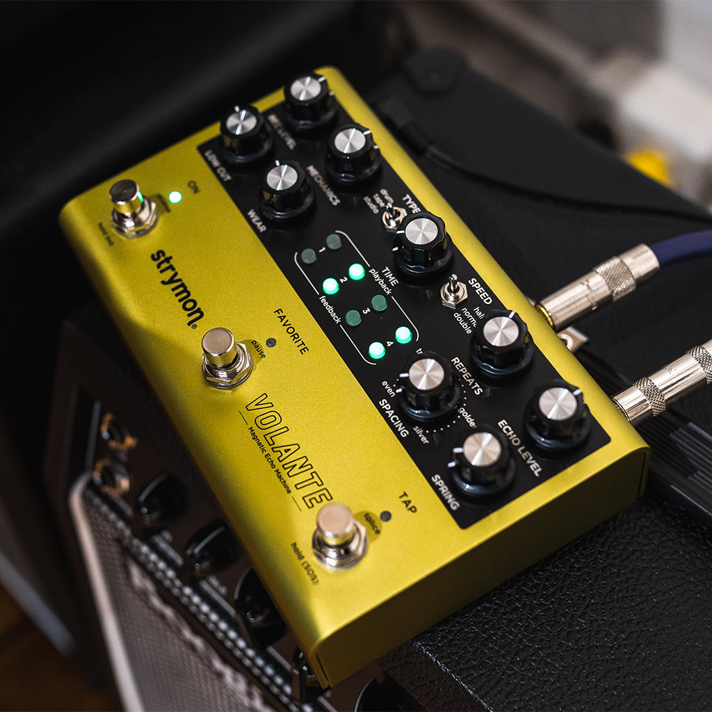 echo machine pedal Strymon Volante Magnetic Echo – Lark Guitars