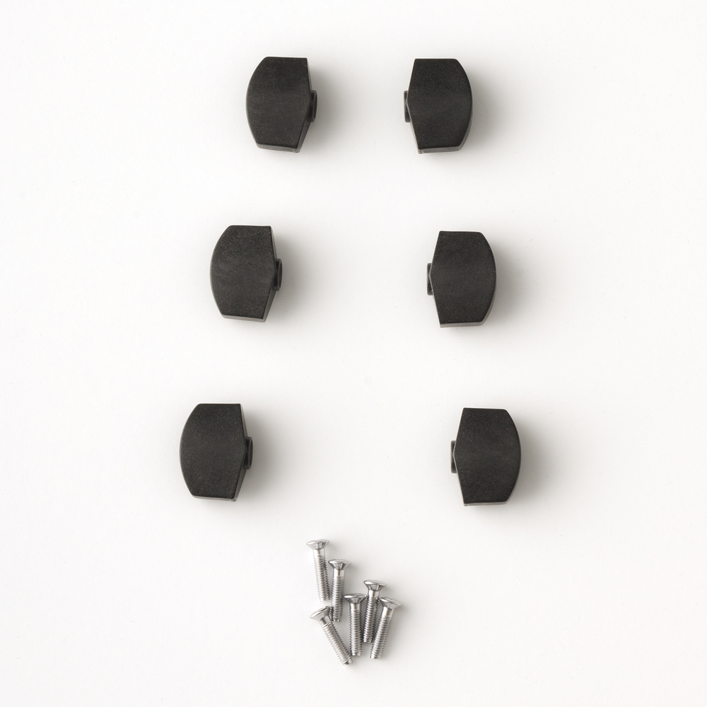 PRS S2 Tuner Buttons - Black (Set of 6)
