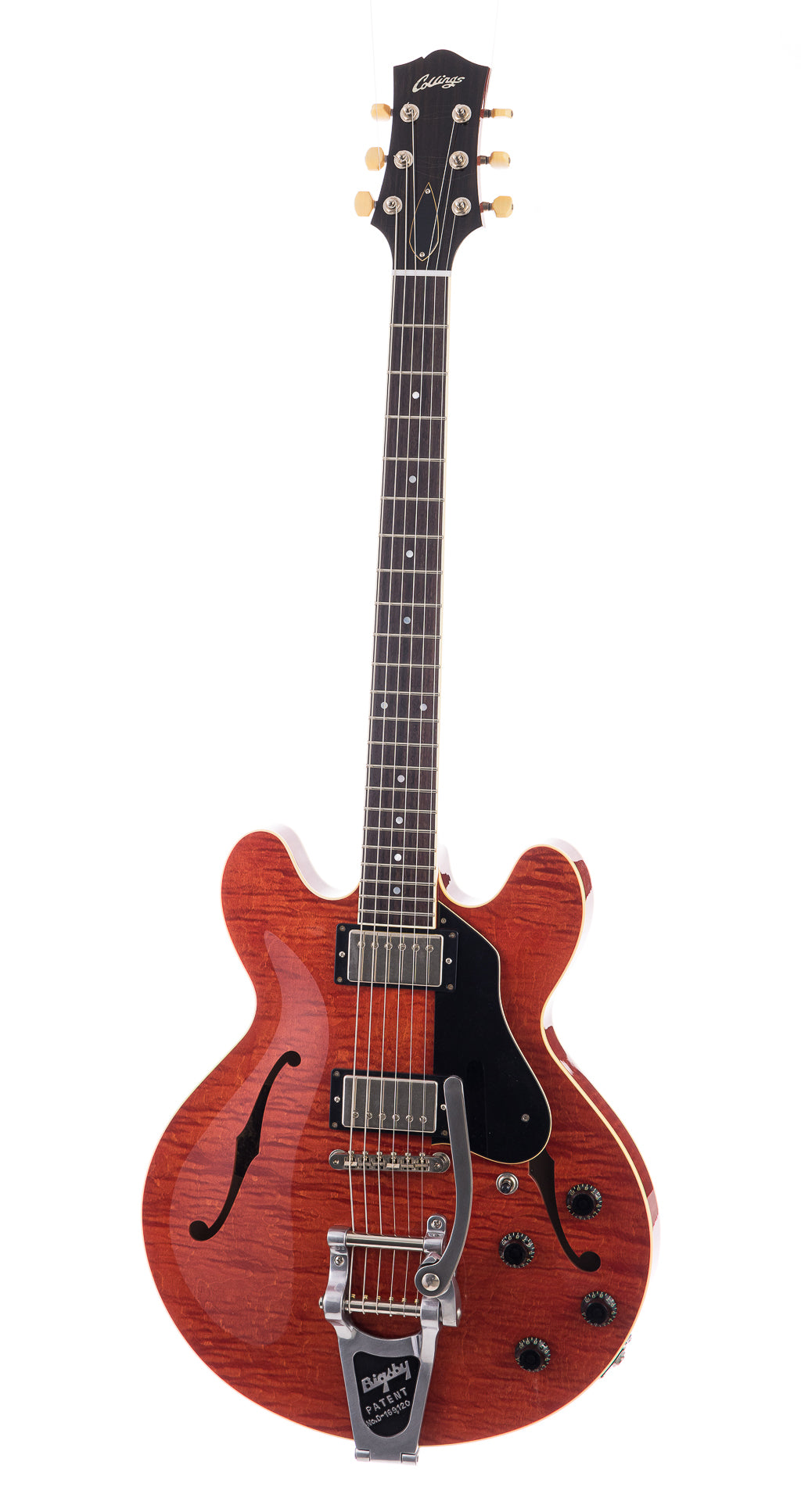 Collings I30 LC Humbuckers - Aged Faded Cherry with Bigsby (865)