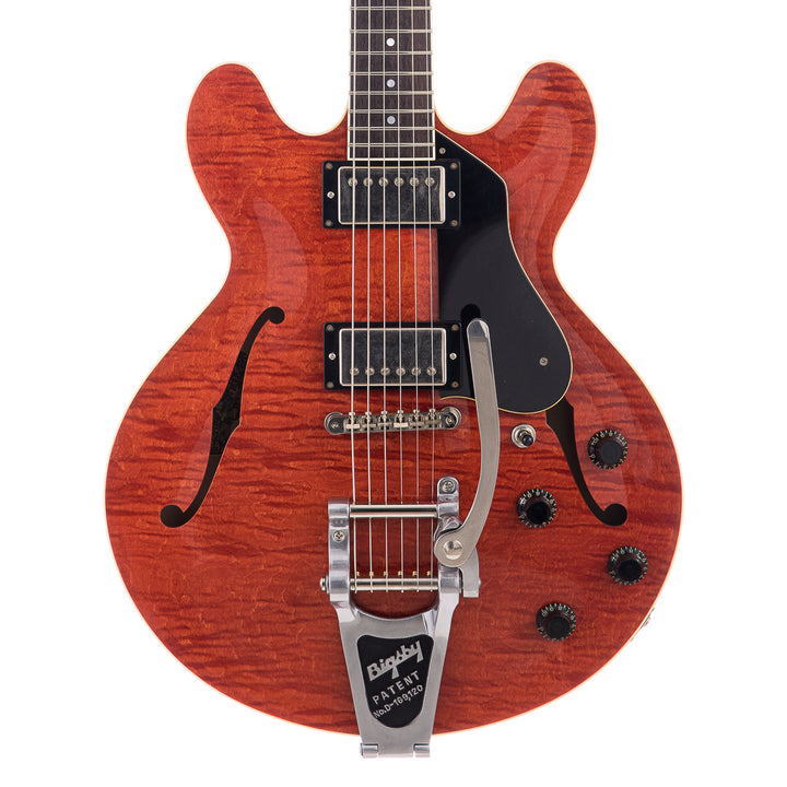 Collings I30 LC Humbuckers - Aged Faded Cherry with Bigsby (865)