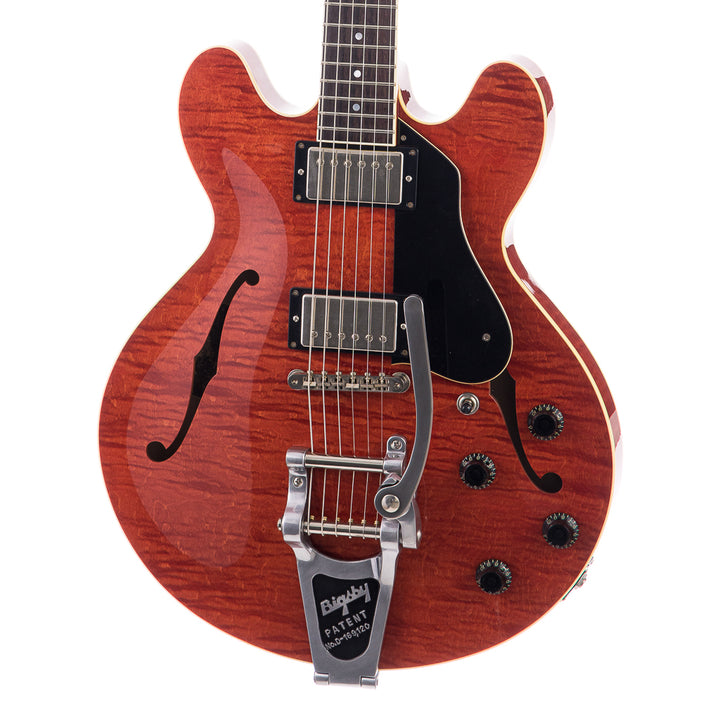 Collings I30 LC Humbuckers - Aged Faded Cherry with Bigsby (865)
