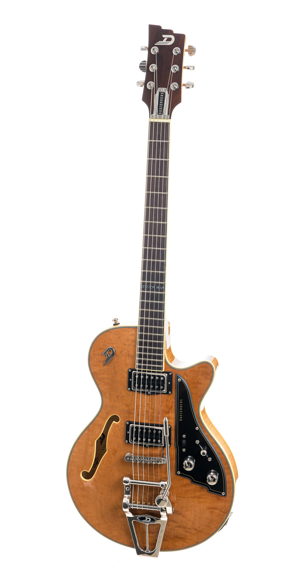 Duesenberg Alliance Series Tom Bukovac "The Session Man" - Quilted Maple Natural (638)