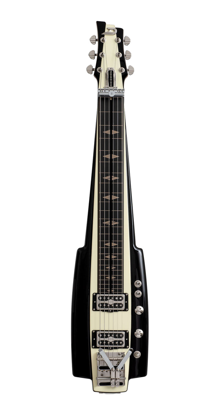 Duesenberg Fairytale Split/King Lapsteel - Ivory & Black (552)