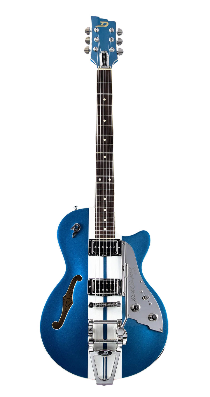 Duesenberg Alliance Series Mike Campbell 30th-anniversary Electric Guitar - Blue/White (820)