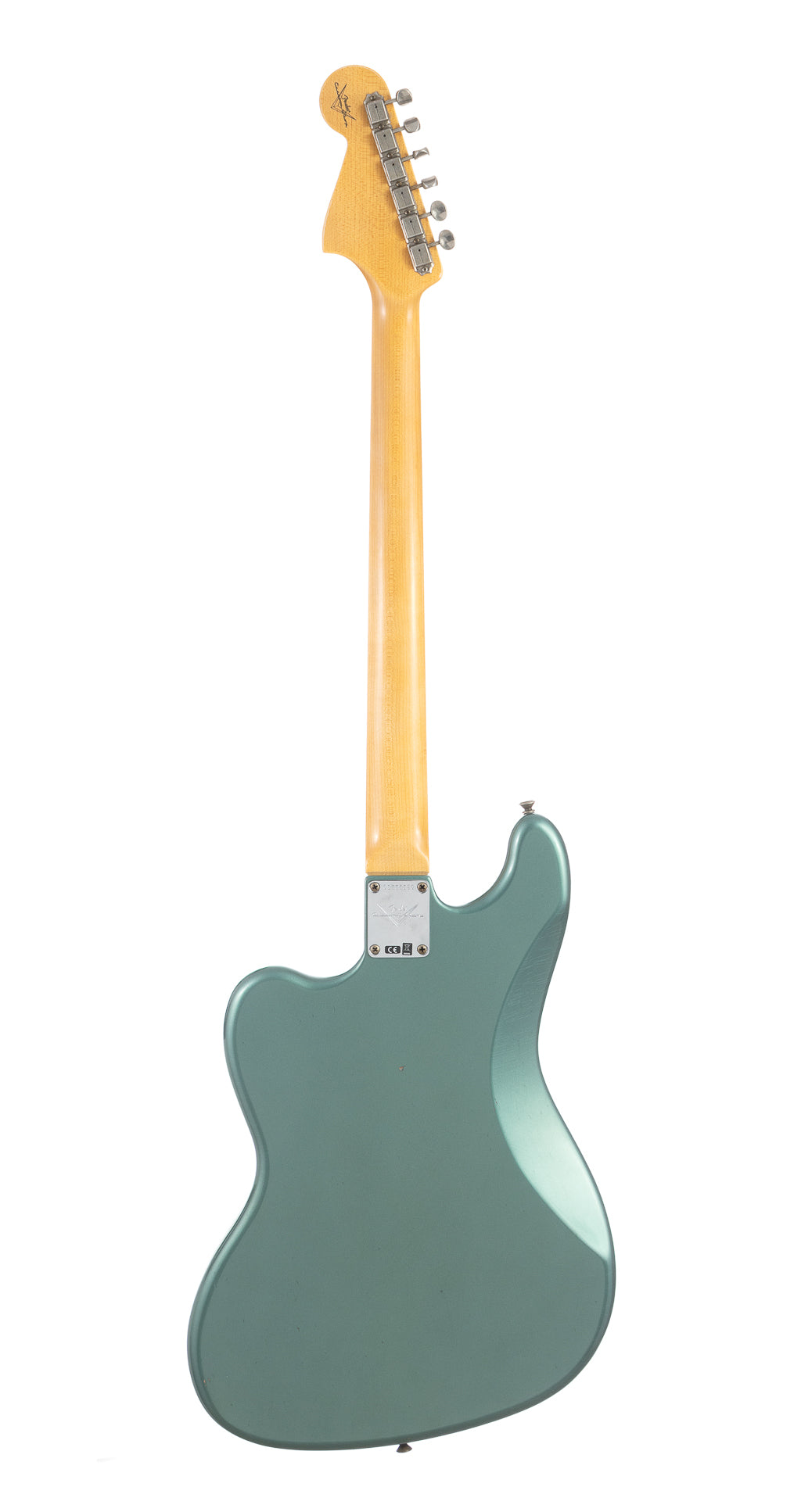 Fender Custom Shop Bass VI Journeyman Relic - Aged Sherwood Green Metallic (520)