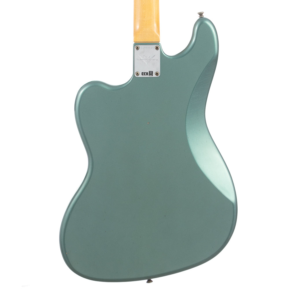 Fender Custom Shop Bass VI Journeyman Relic - Aged Sherwood Green Metallic (520)