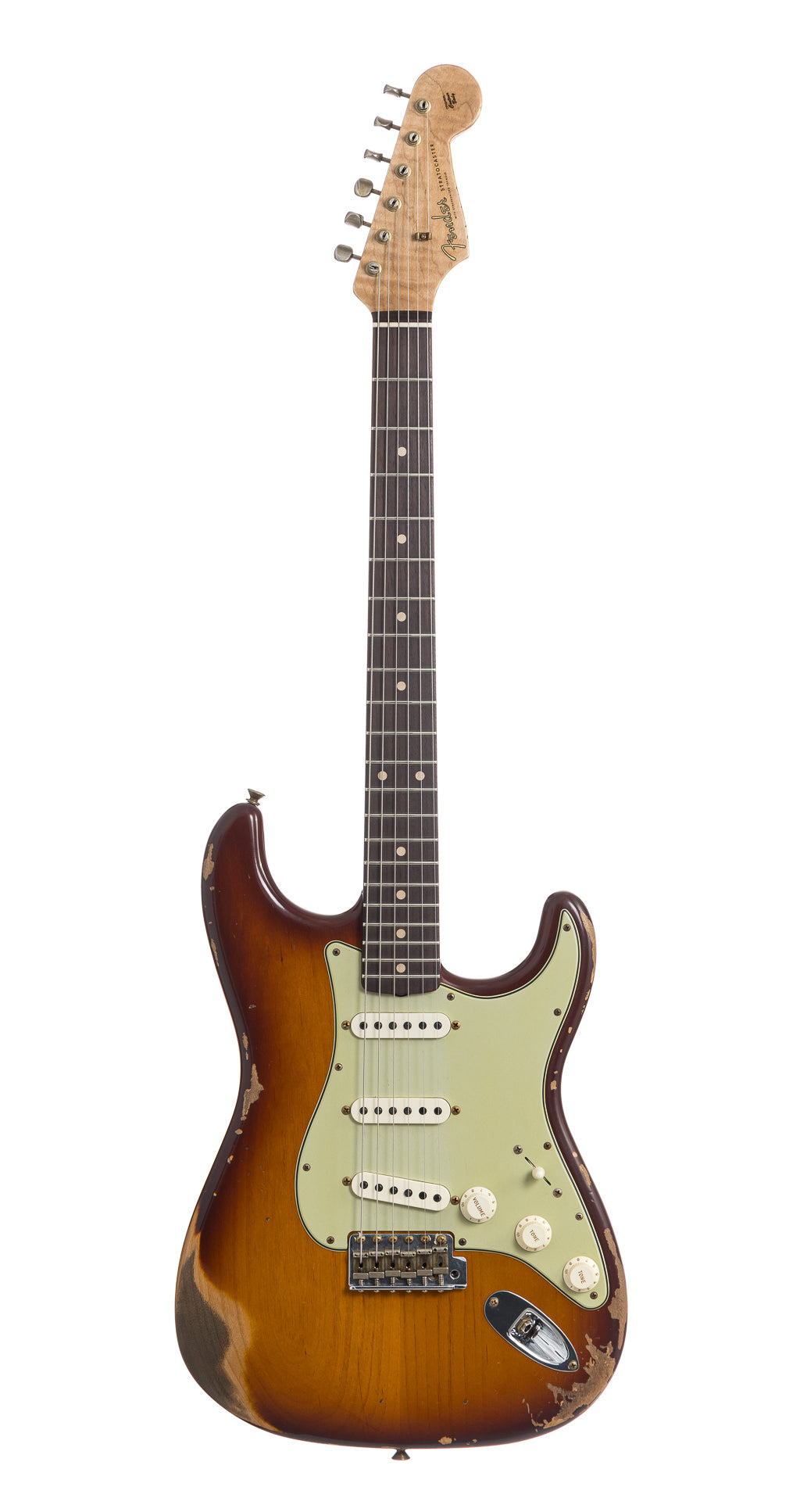 Fender Custom Shop 1960 Stratocaster Heavy Relic, Lark Guitars Custom Run -  Tobacco Sunburst (686)