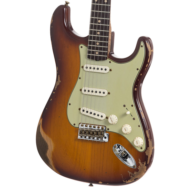 Fender Custom Shop 1960 Stratocaster Heavy Relic, Lark Guitars Custom Run -  Tobacco Sunburst (686)