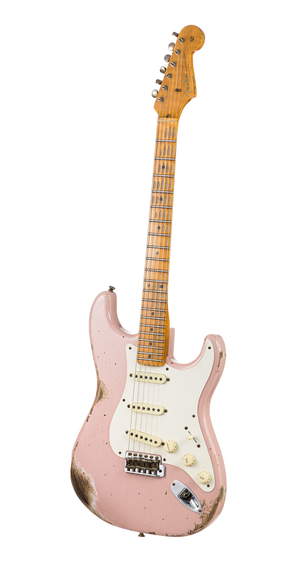 Fender stratocaster deals shell pink